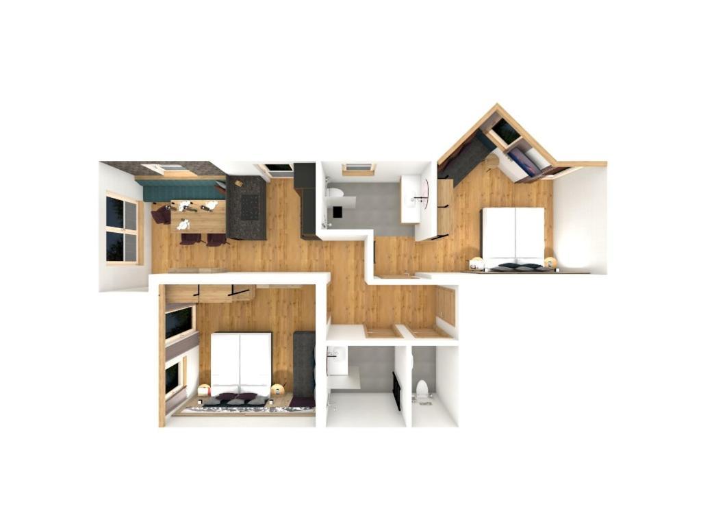 Schoenblick Appartements Тукс Экстерьер фото
