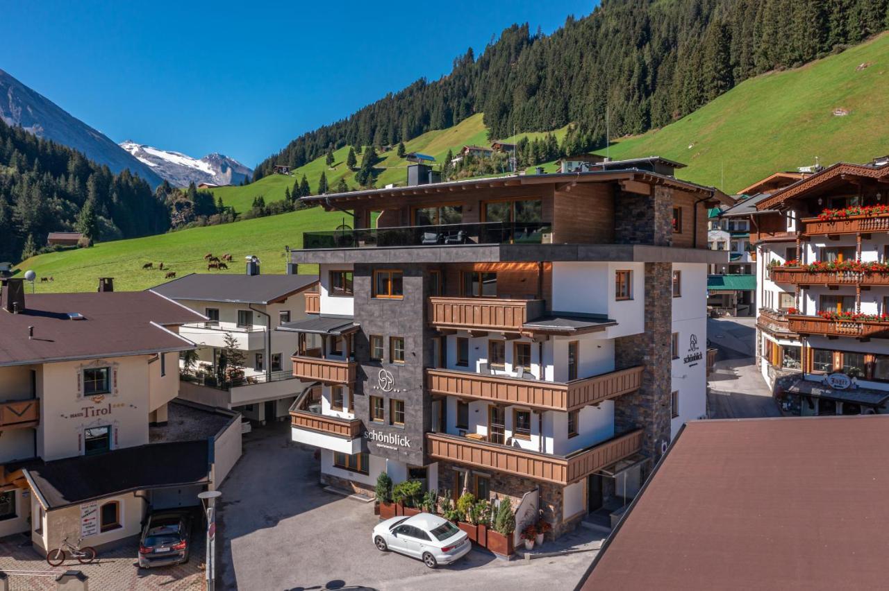 Schoenblick Appartements Тукс Экстерьер фото